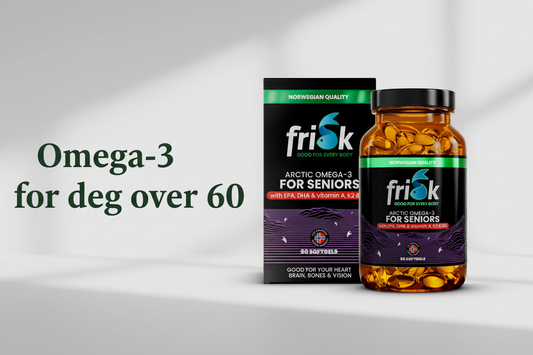Omega-3 og hjertefunksjon — hva sier forskningen for deg over 60?