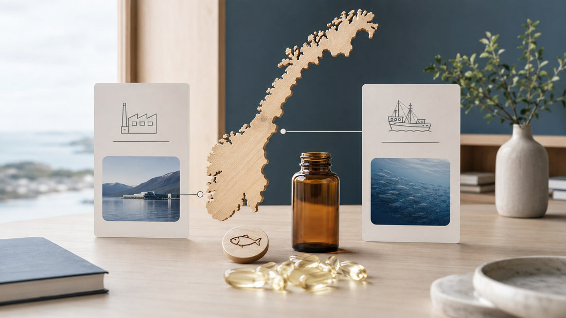 Norskprodusert omega-3 og norsk råvare – er det det samme?