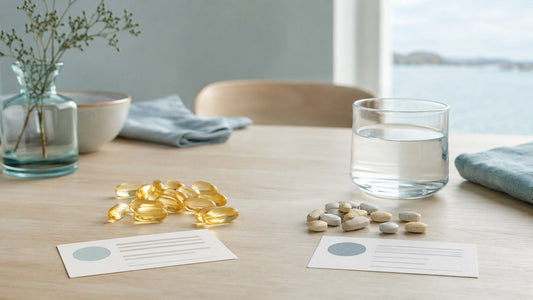 Kan omega-3 og multivitamin tas sammen?