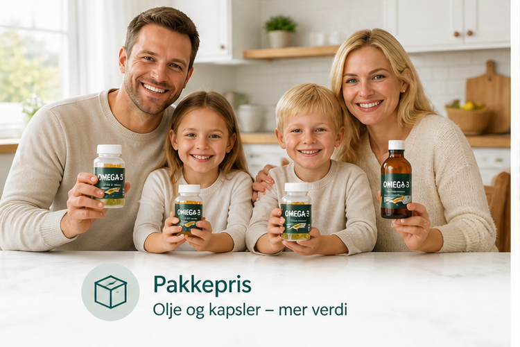 Omega-3 pakker