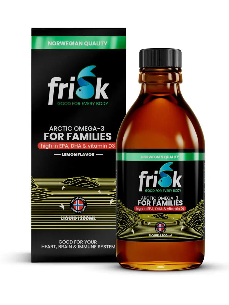 Omega-3 Familiepakke - 3 måneder + gratis olje Norskomega3.no