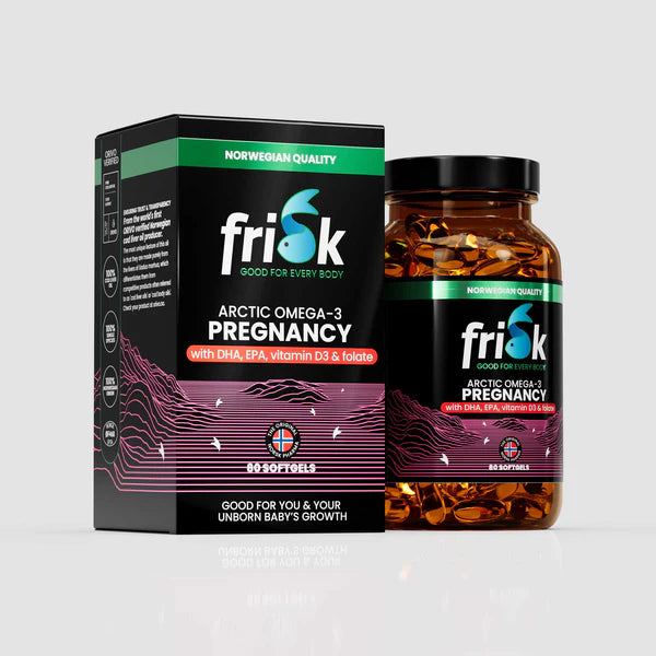 Frisk Arctic Omega-3 PREGNANCY - 80 Softgels
