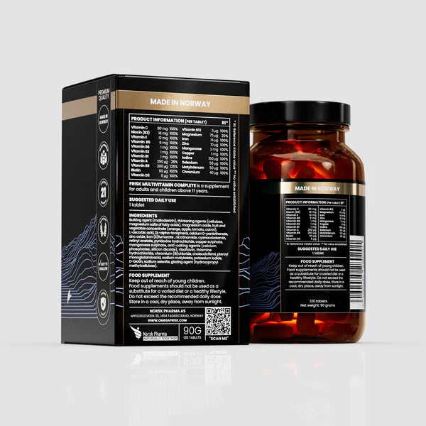 Frisk Multivitamin Complete for the whole family (Tablets)