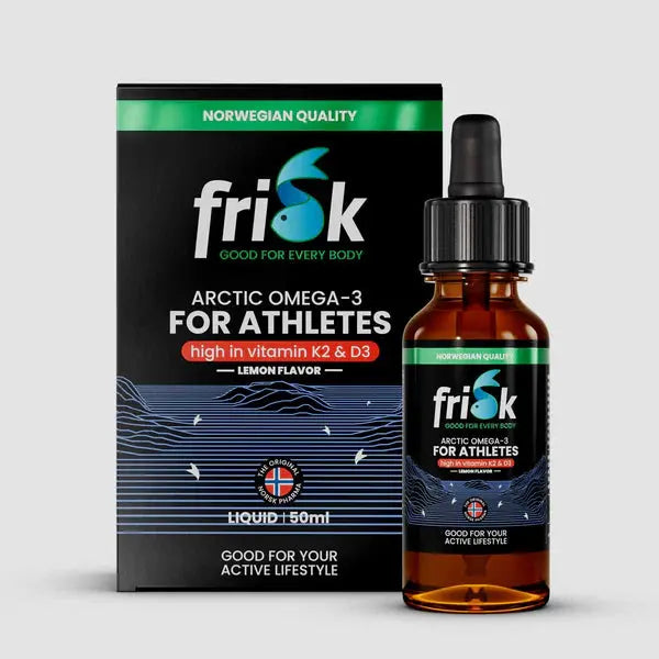 Frisk Arctic Omega-3 for Athletes Sitronsmak ( Flytende ) Norskomega3.no