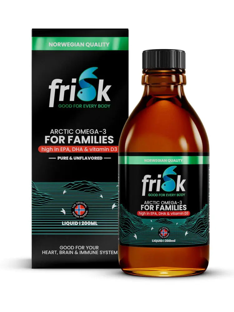 Omega-3 Familiepakke - 3 måneder + gratis olje Norskomega3.no