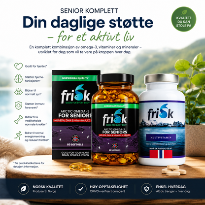 Senior Komplett – Daglig støtte i én praktisk pakke