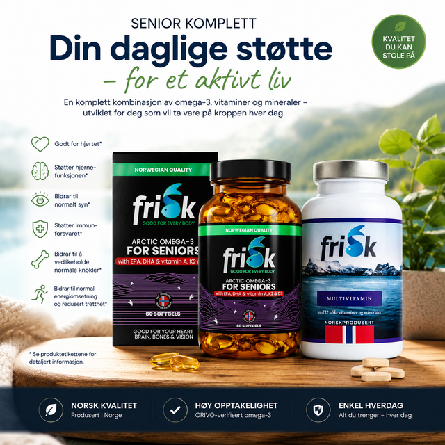 Senior Komplett – Daglig støtte i én praktisk pakke