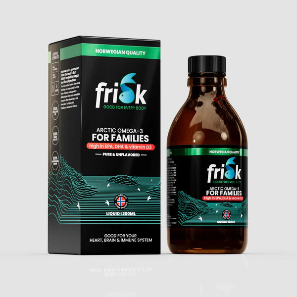 Fresh Arctic Omega-3 for the whole family - DHA & EPA Natural flavor (Liquid)