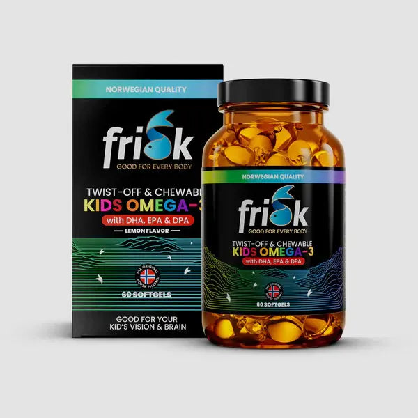 Frisk Kids Omega-3 (Twist off) (Citrus) Norskomega3.no