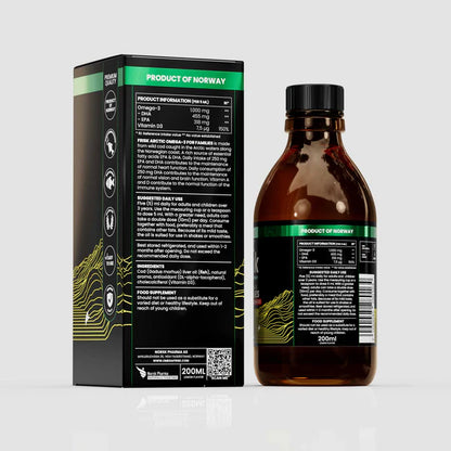 Fresh Arctic Omega-3 For the whole family lemon flavor (Liquid)
